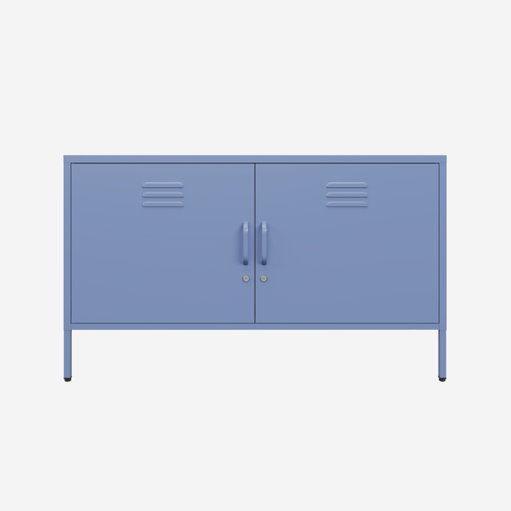 Popstrukt Sugar Cube Media Unit - Pigeon Blue
