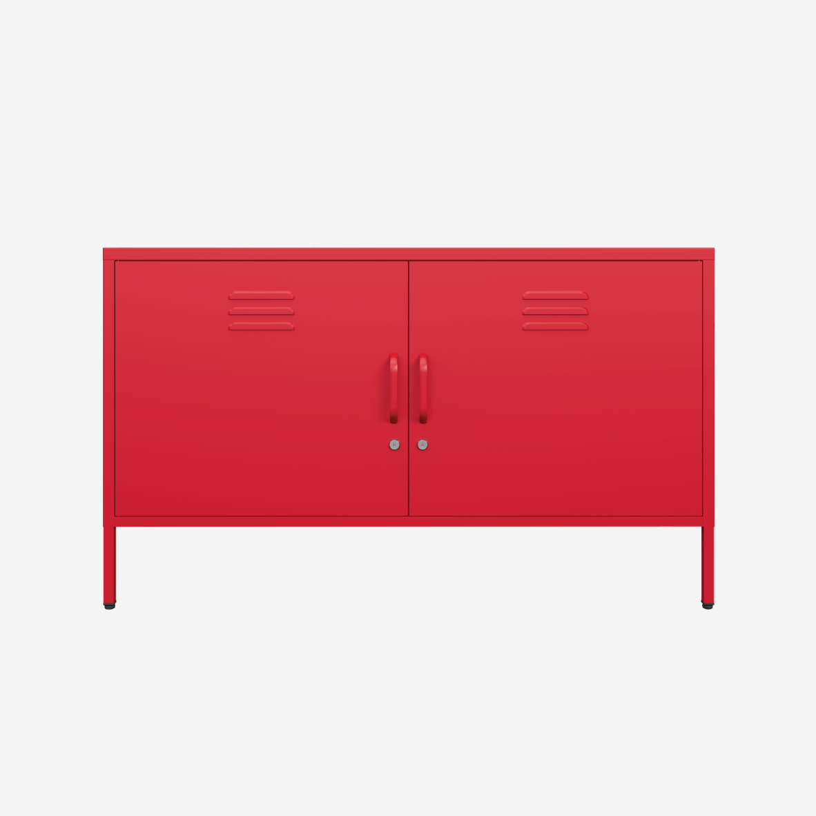 Popstrukt Sugar Cube Media Unit - Red Polka