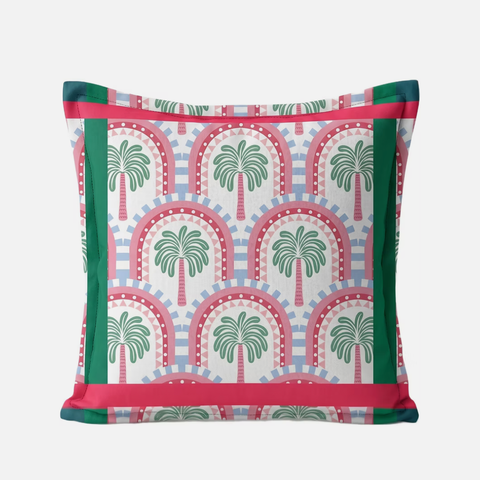 Powder Palm Scatter Cushion
