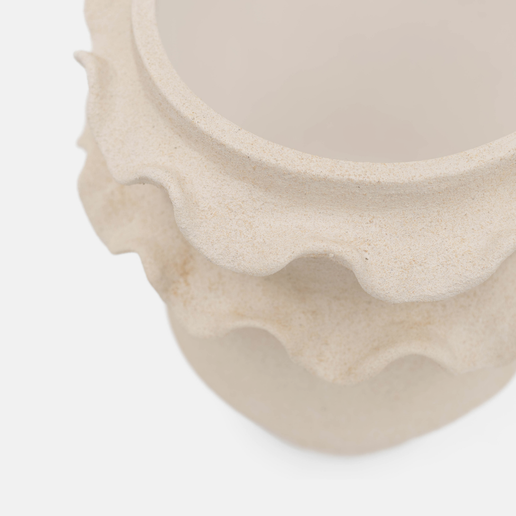 Ruffled Planter - Horizon