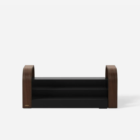 Bellwood Spice Shelf 3 Tier - Black and Walnut