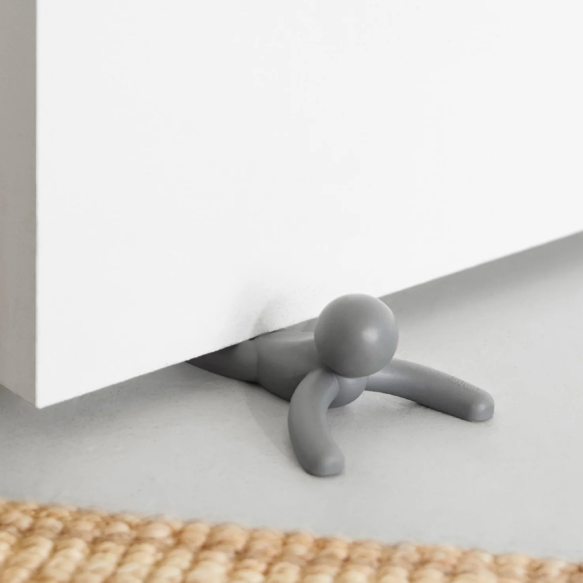 Buddy Doorstop Set of 2- Charcoal