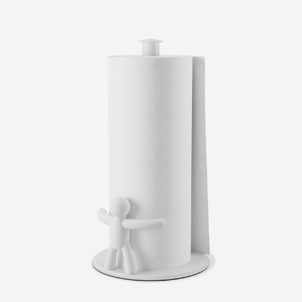 Buddy Paper Towel Holder - White