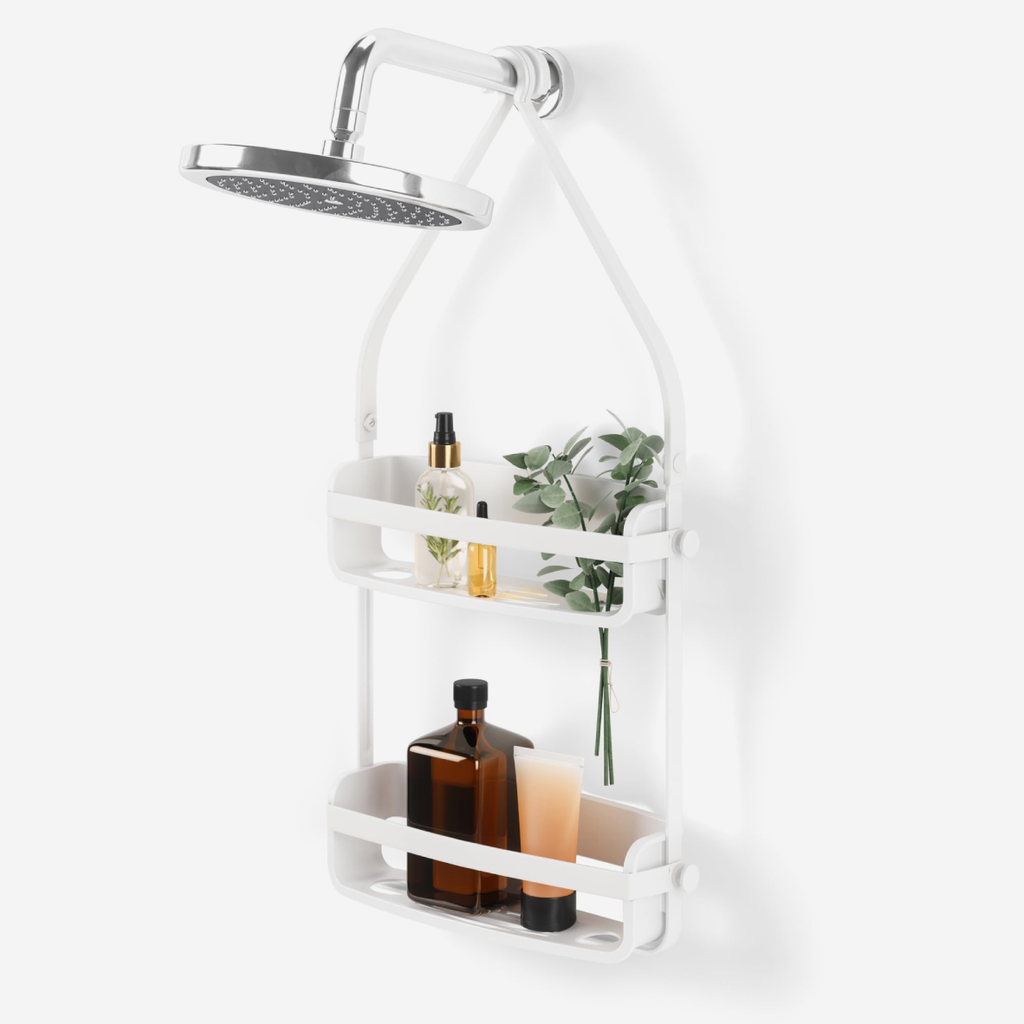 Flex Shower Caddy - White