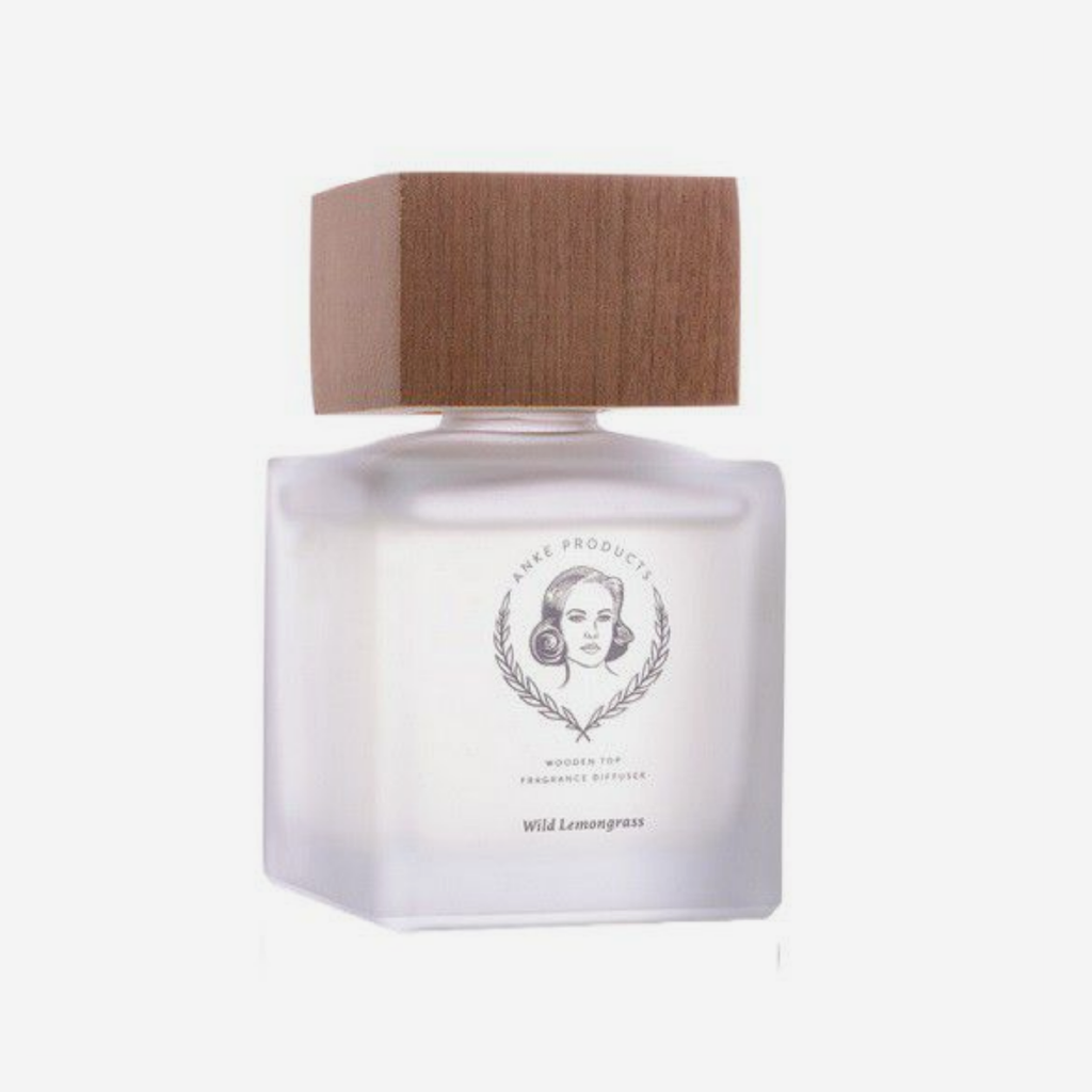 Wooden Top Diffuser - Wild Lemongrass