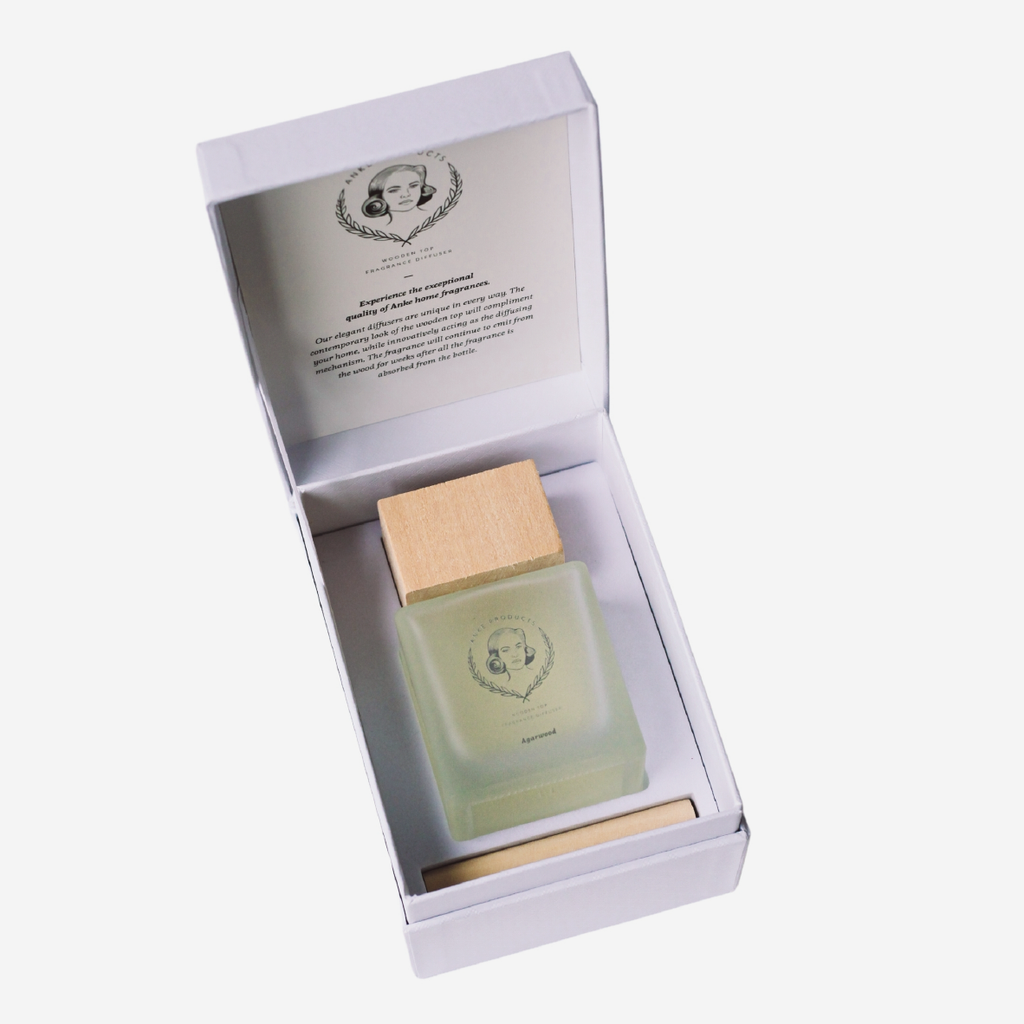 Wooden Top Diffuser - Agarwood