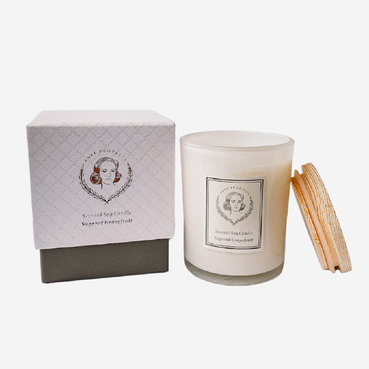 Scented Soy Candle - Sugared Grapefruit