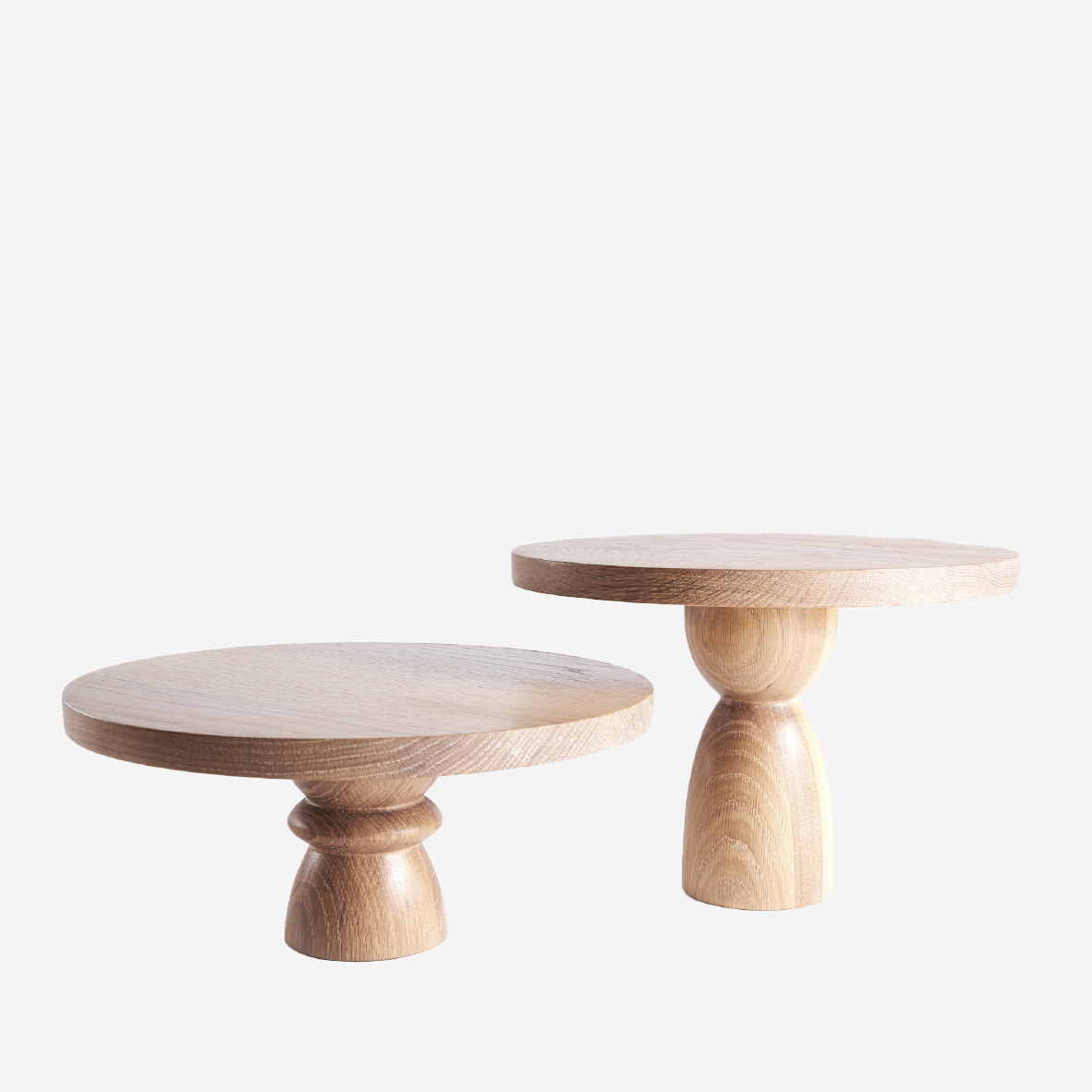 Cake Stand - Oak