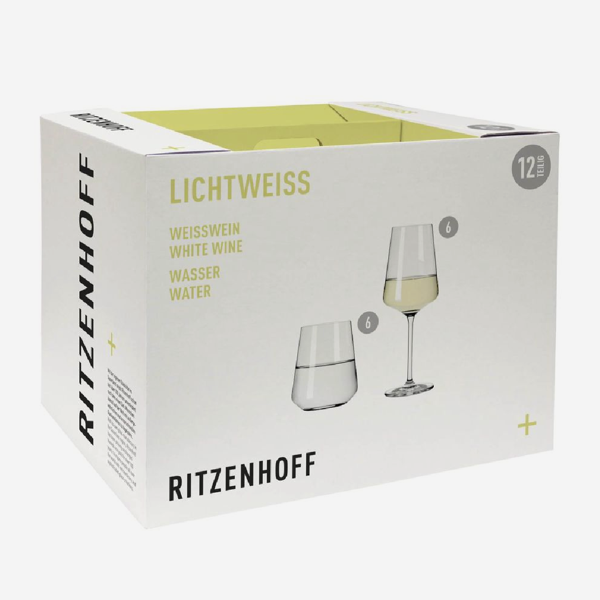 White Wine & Water Glass Set - Julie
